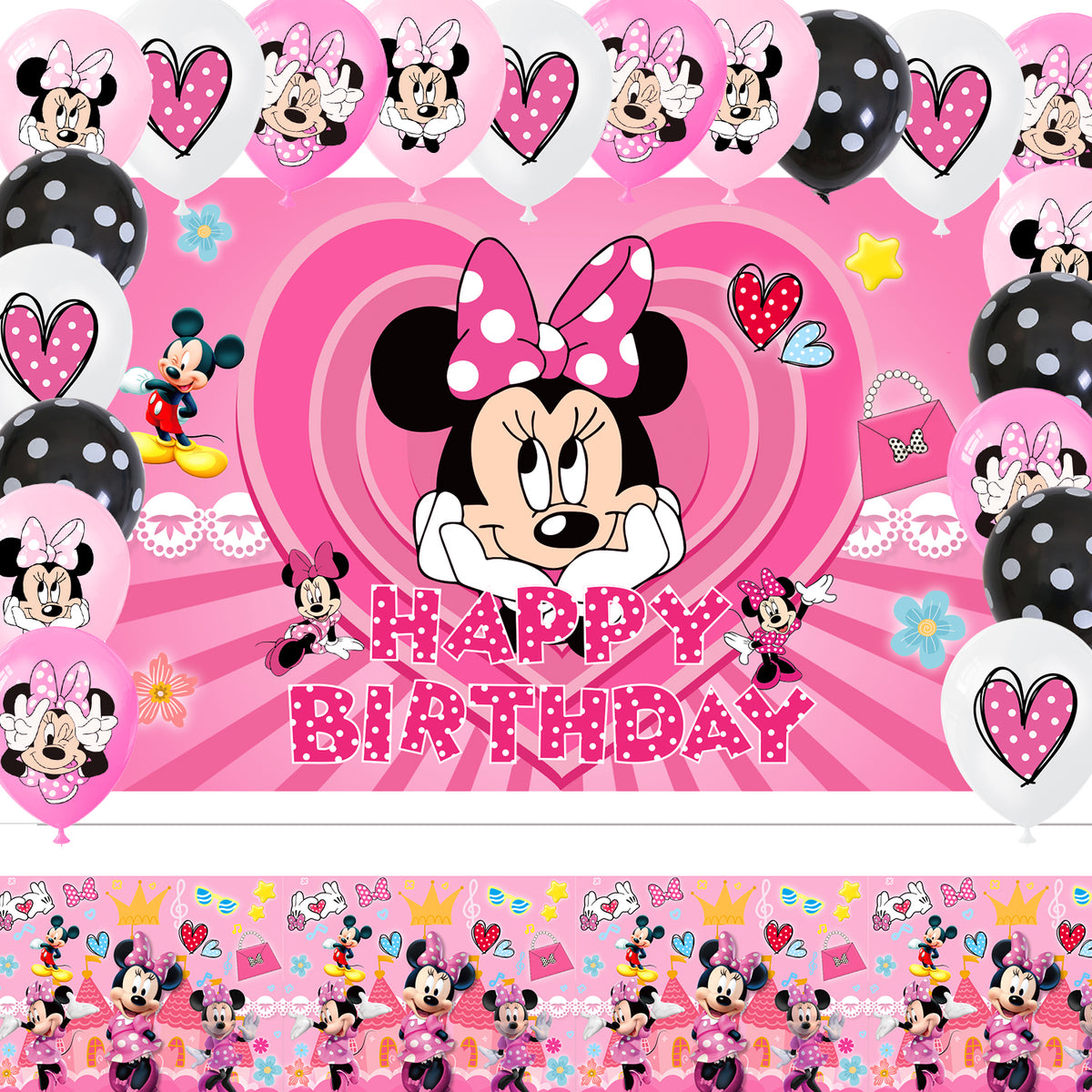 Mickey - Balloon Banner Set - MZ-WJT-0005 Image principale du produit