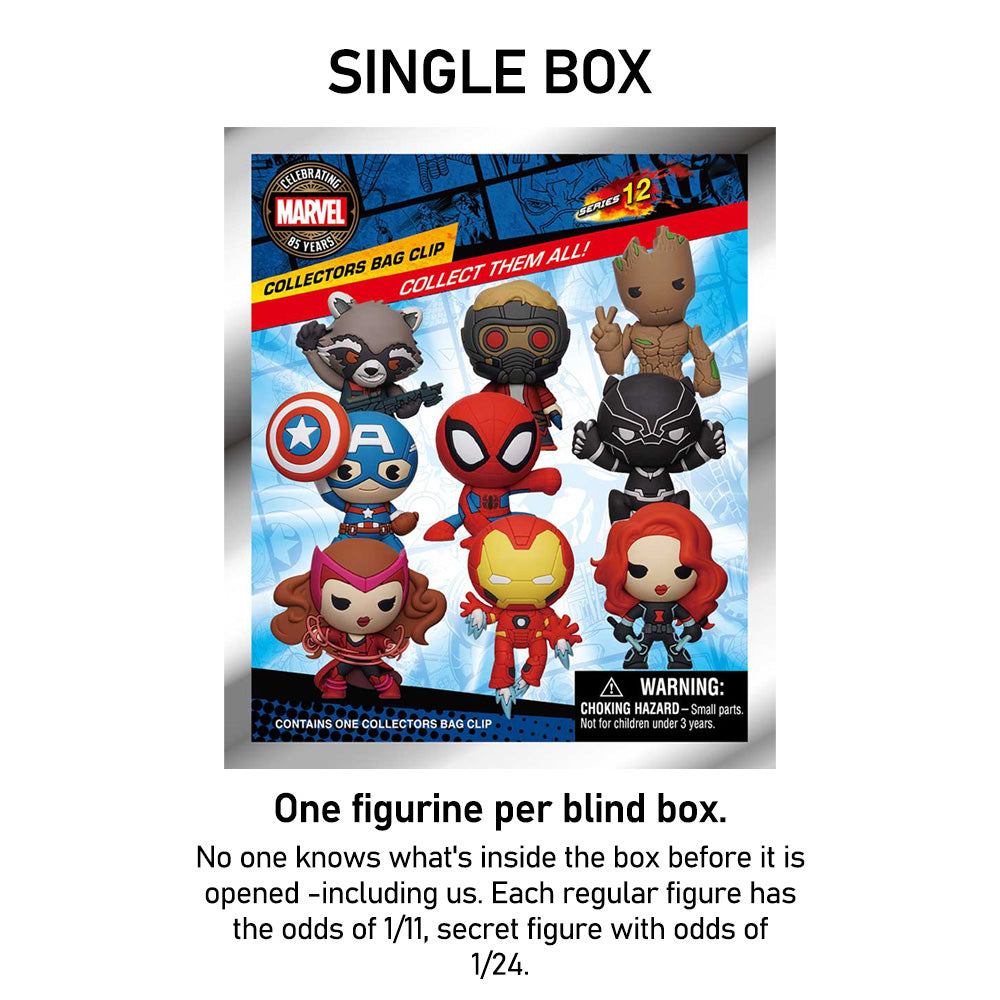 Avengers Blind Bag Keychain PVC Plastic Secondary image