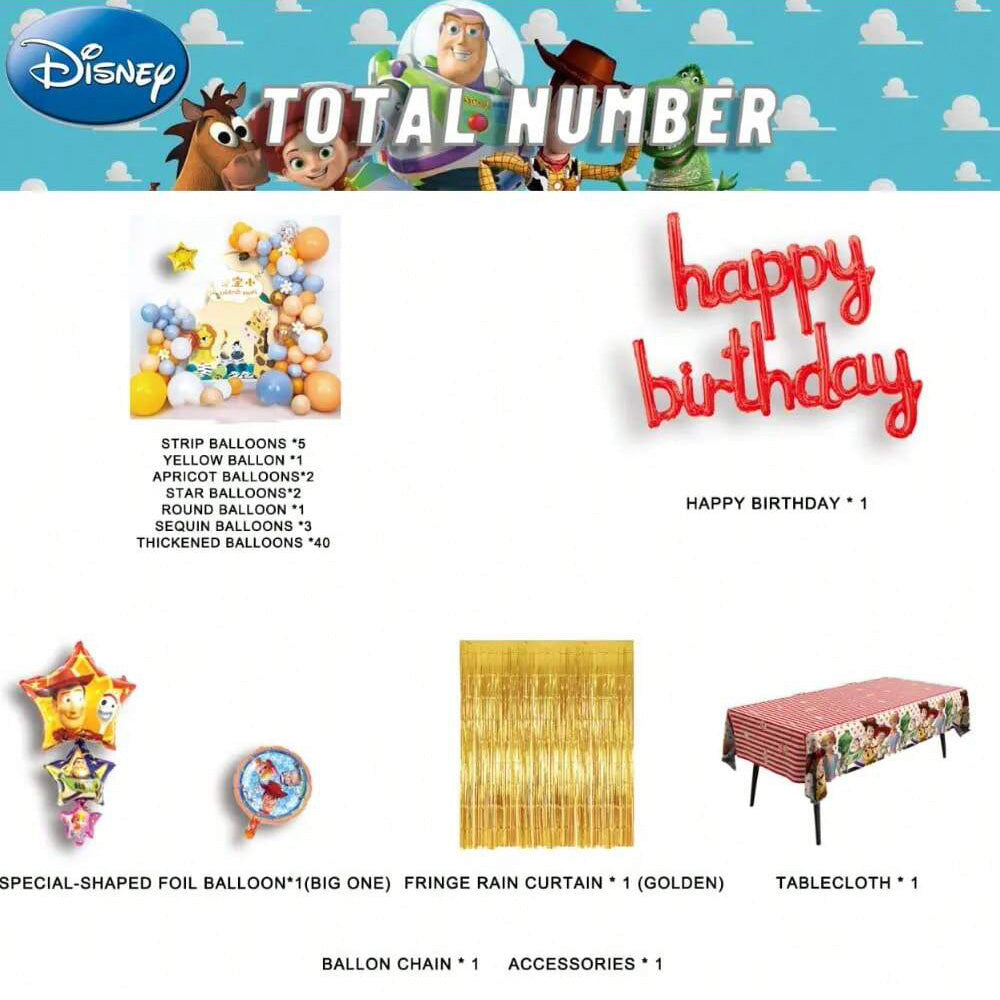 TOYSTORY - Balloon Party Set - ZH-QDFM-006