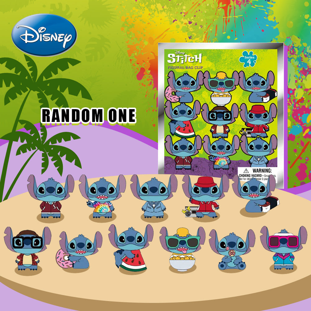 Stitch Blind Bag Keychain PVC Plastic Secondary image