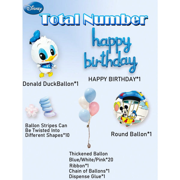 DUCKTALES - Balloon Party Set - ZH-QDFM-034
