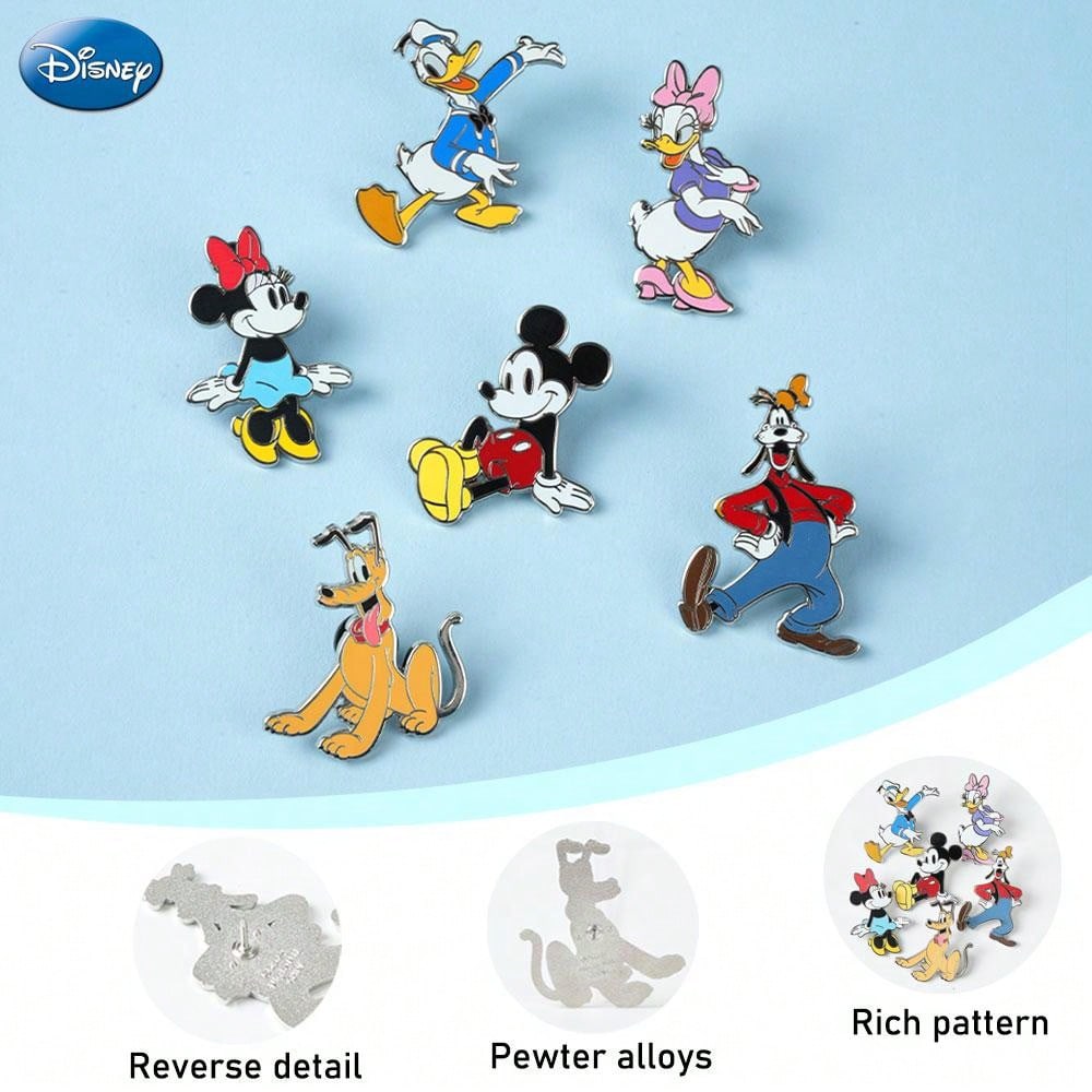 Mickey Mouse Brooch Zinc Alloy Secondary image