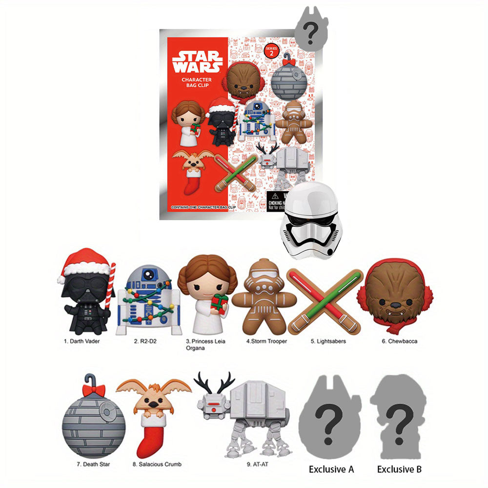 Porte-clés en plastique PVC Star Wars surprise Image secondaire du produit