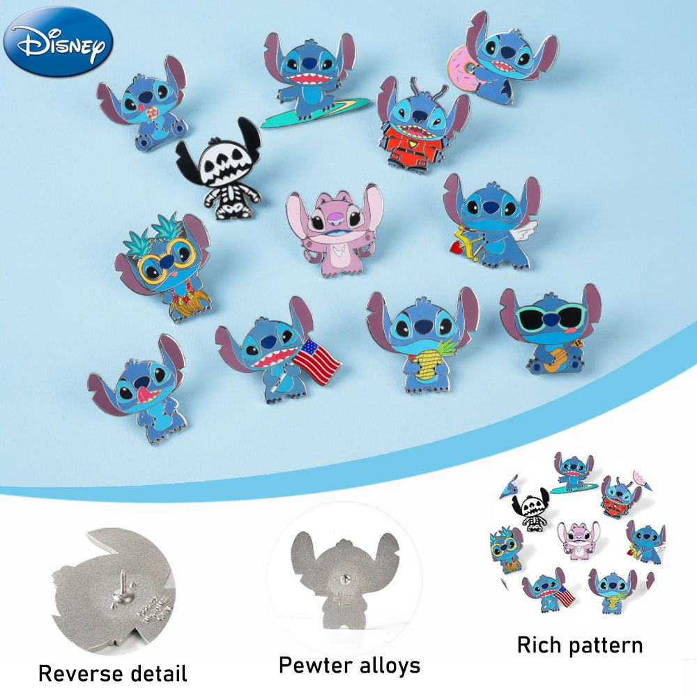Disney Stitch Brooch - Officially Licensed Zinc Alloy Pin Secondary image