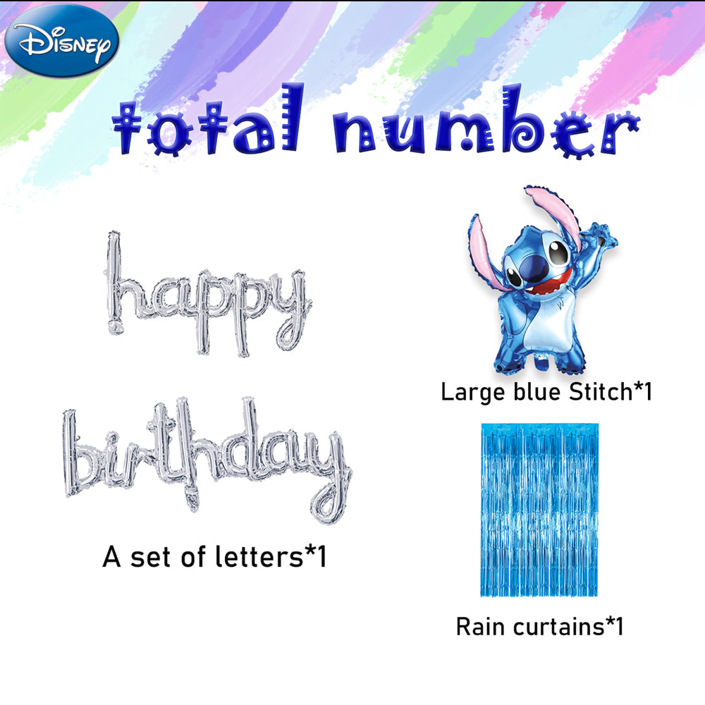 Stitch Latex Balloon Party Set Secondary image