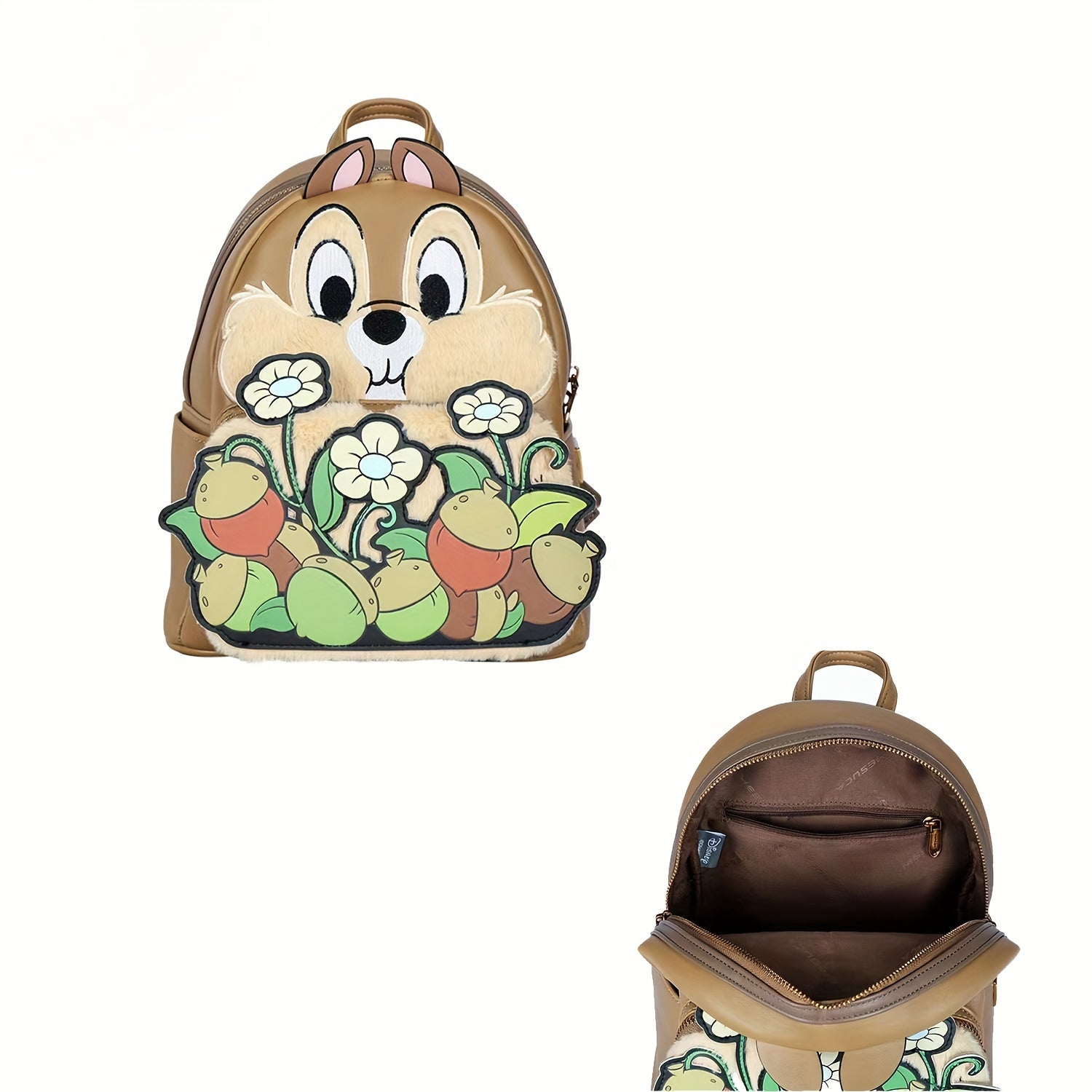 Chip 'n' Dale PU Leather Bag - Official Disney Merchandise Secondary image