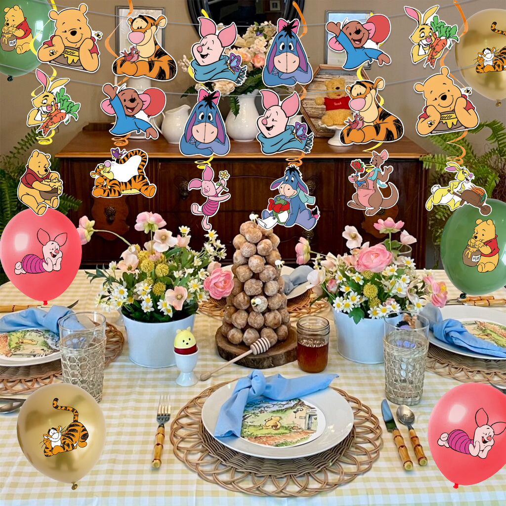 WINNIETHEPOOH - Balloon Banner Set - MZ-SJT-0012