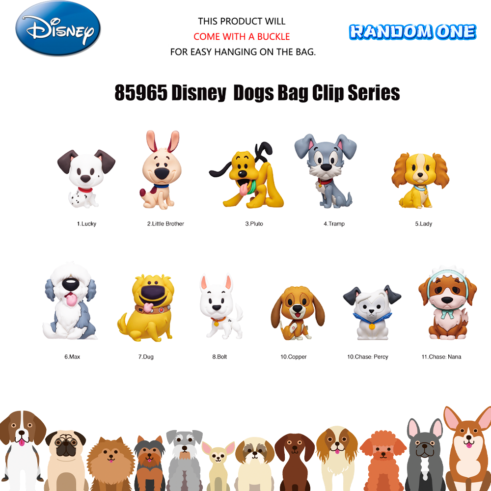 Disney Standard Characters Blind Bag Keychain PVC Plastic Secondary image