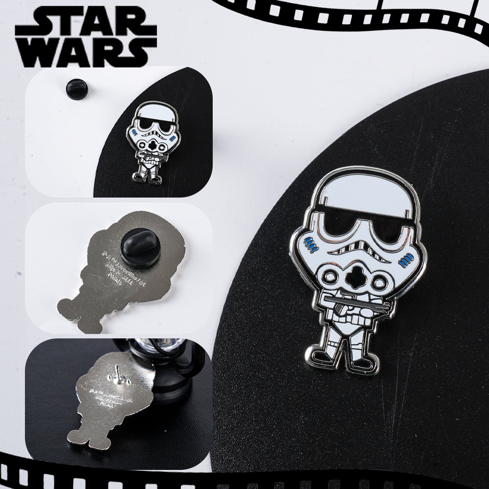 Star Wars Brooch - Officially Licensed Zinc Alloy Pin Secondary image