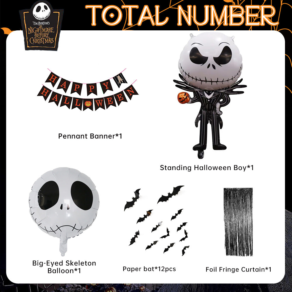 The Nightmare Before Christmas Balloon Party Set Secondary image