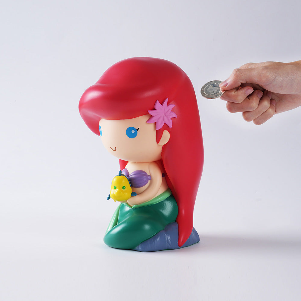 Disney Princess Piggy Bank PVC Plastic Coin Bank Officially Licensed Secondary image