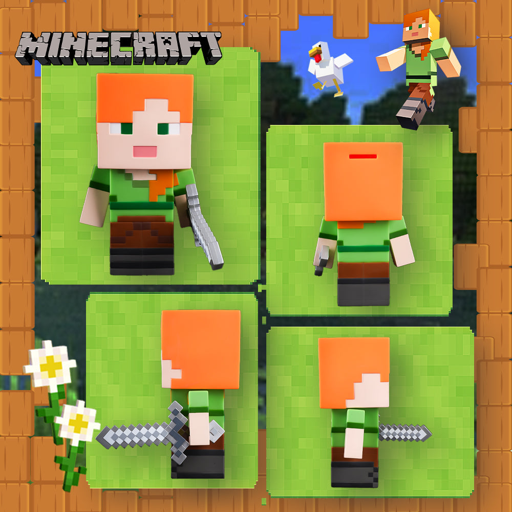 Minecraft Piggy Bank PVC Plastic Zweitbild