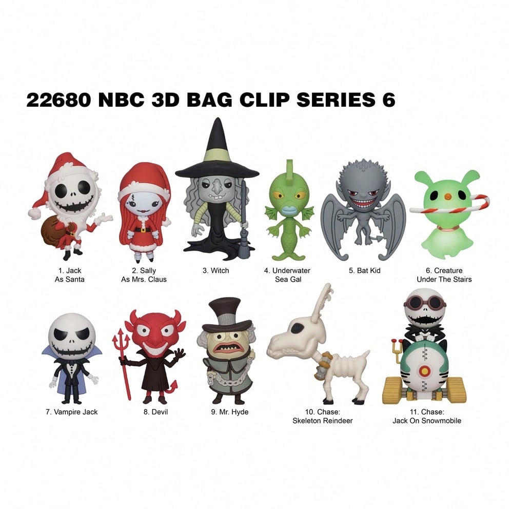 The Nightmare Before Christmas Blind Bag Keychain Secondary image