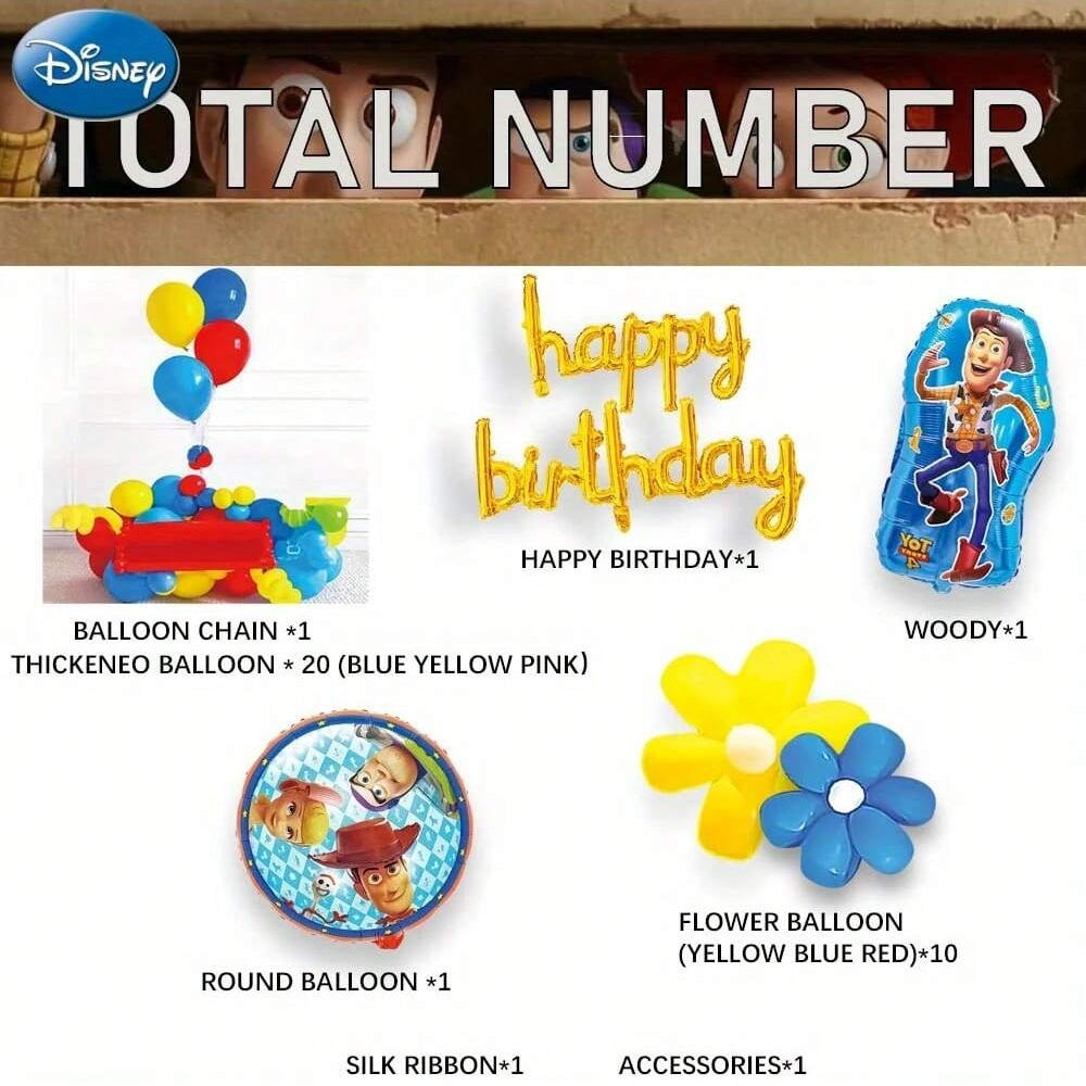 TOYSTORY - Balloon Party Set - ZH-QDFM-033