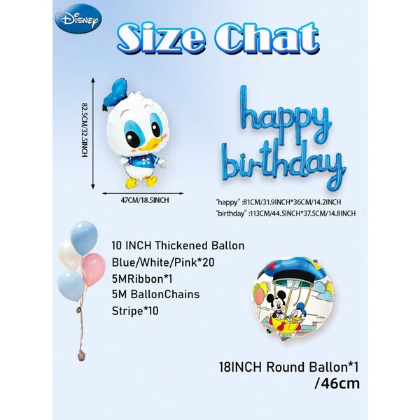 DUCKTALES - Balloon Party Set - ZH-QDFM-034