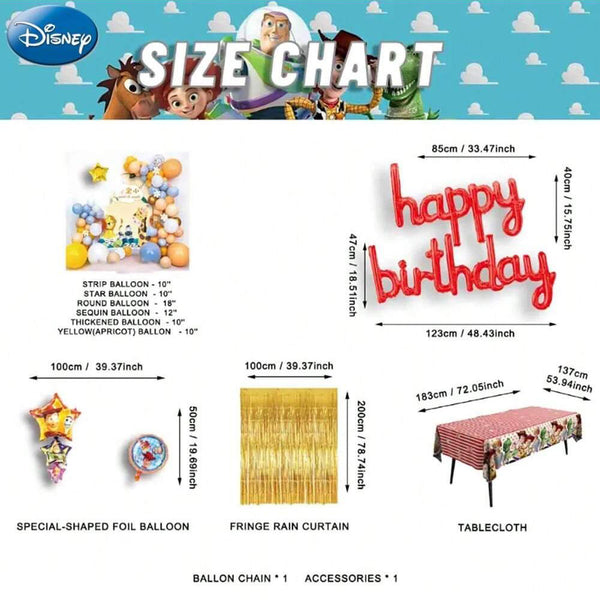 TOYSTORY - Balloon Party Set - ZH-QDFM-006