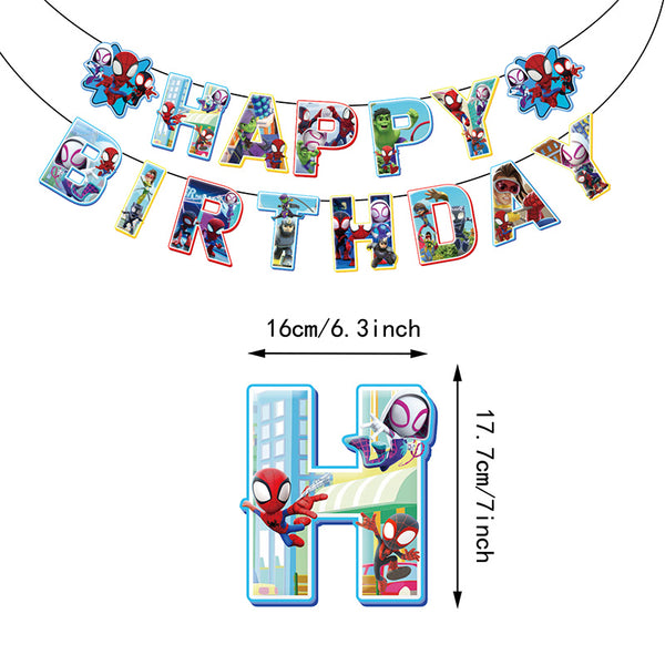 Spider-Man - Balloon Banner Set - MZ-SJT-0005