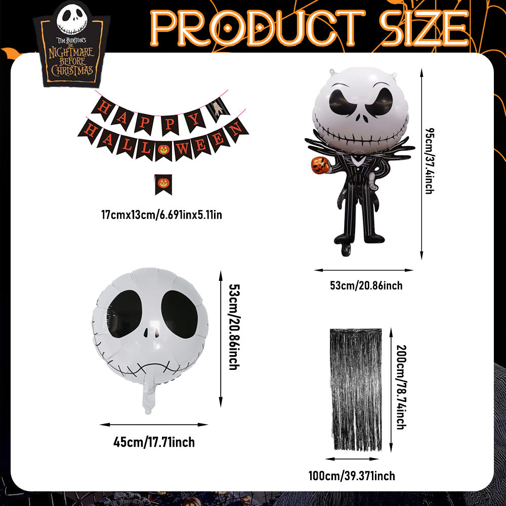 The Nightmare Before Christmas - Balloon Party Set - ZH-NBC-003