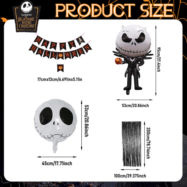 The Nightmare Before Christmas - Balloon Party Set - ZH-NBC-003