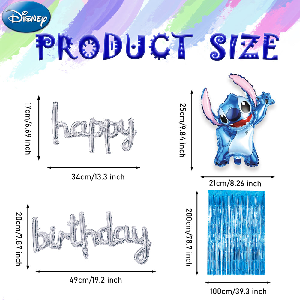 Stitch - Balloon Party Set - ZH-QDFM-025