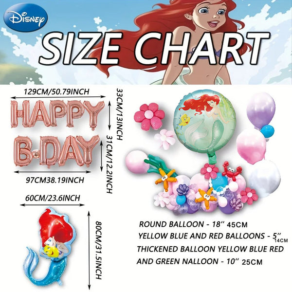 Disney Princess - Balloon Party Set - ZH-QDFM-032