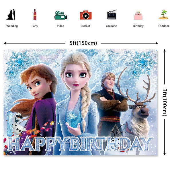 FROZEN - Balloon Banner Set - MZ-WJT-0003