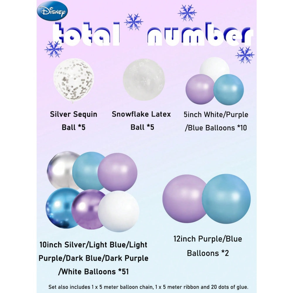 FROZEN - Balloon Party Set - ZH-QDFM-062