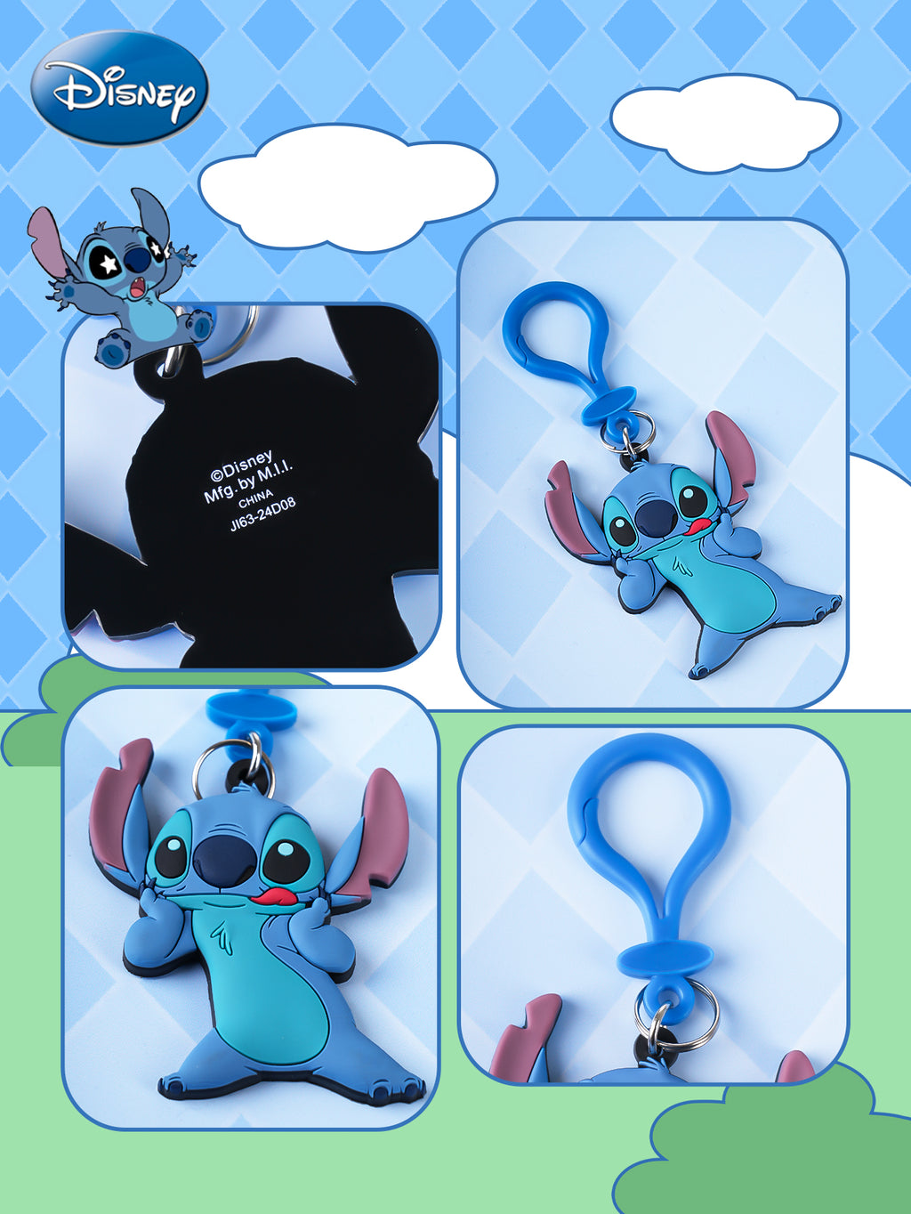Stitch - Keychain - MN-25089