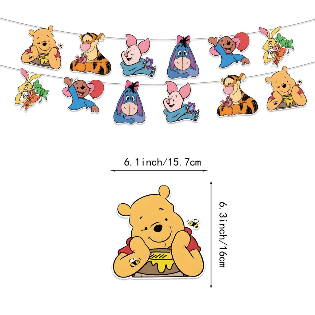 WINNIETHEPOOH - Balloon Banner Set - MZ-SJT-0012