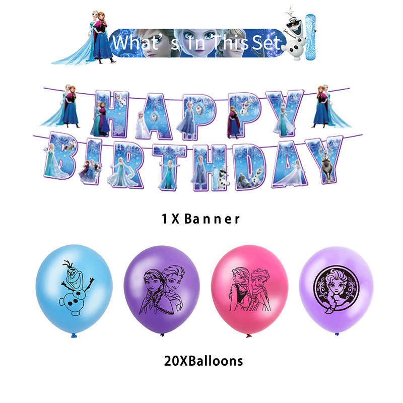 Disney Princess - Balloon Banner Set - MZ-SJT-0004