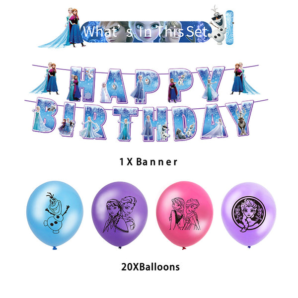 Disney Princess - Balloon Banner Set - MZ-SJT-0004