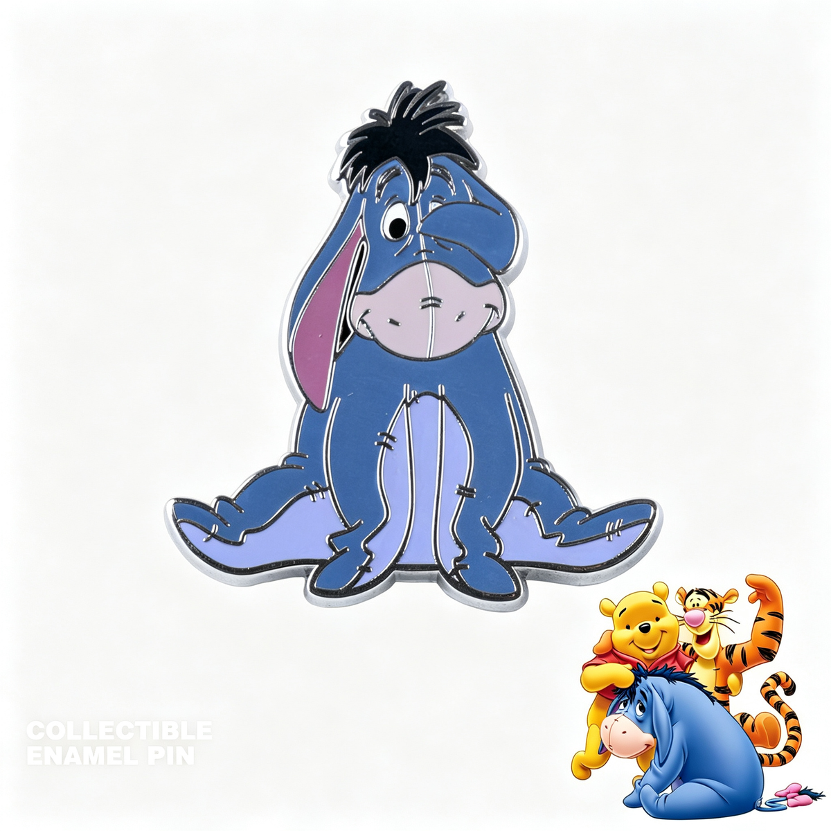 Winnie the Pooh Brooch Zinc Alloy