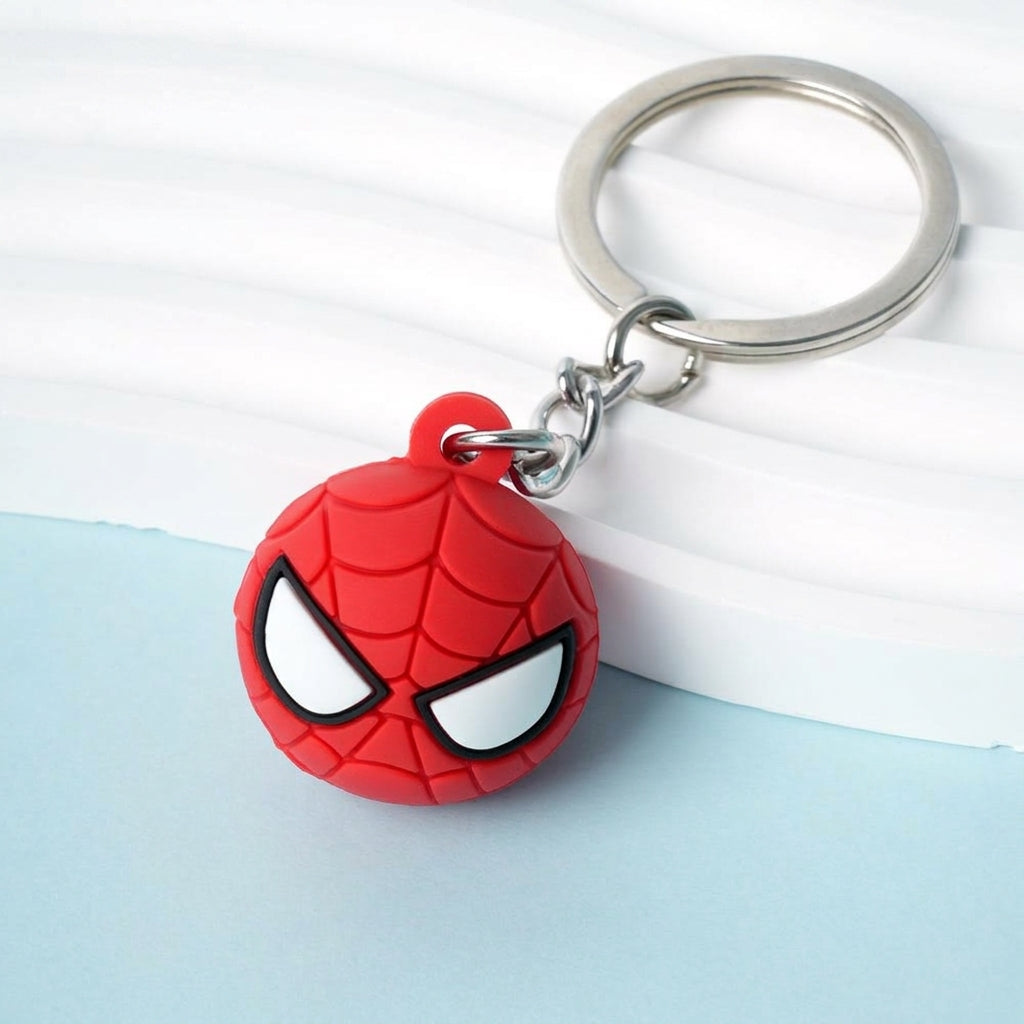 Spider-Man Keychain PVC Plastic Marvel Officially Licensed Secondary image