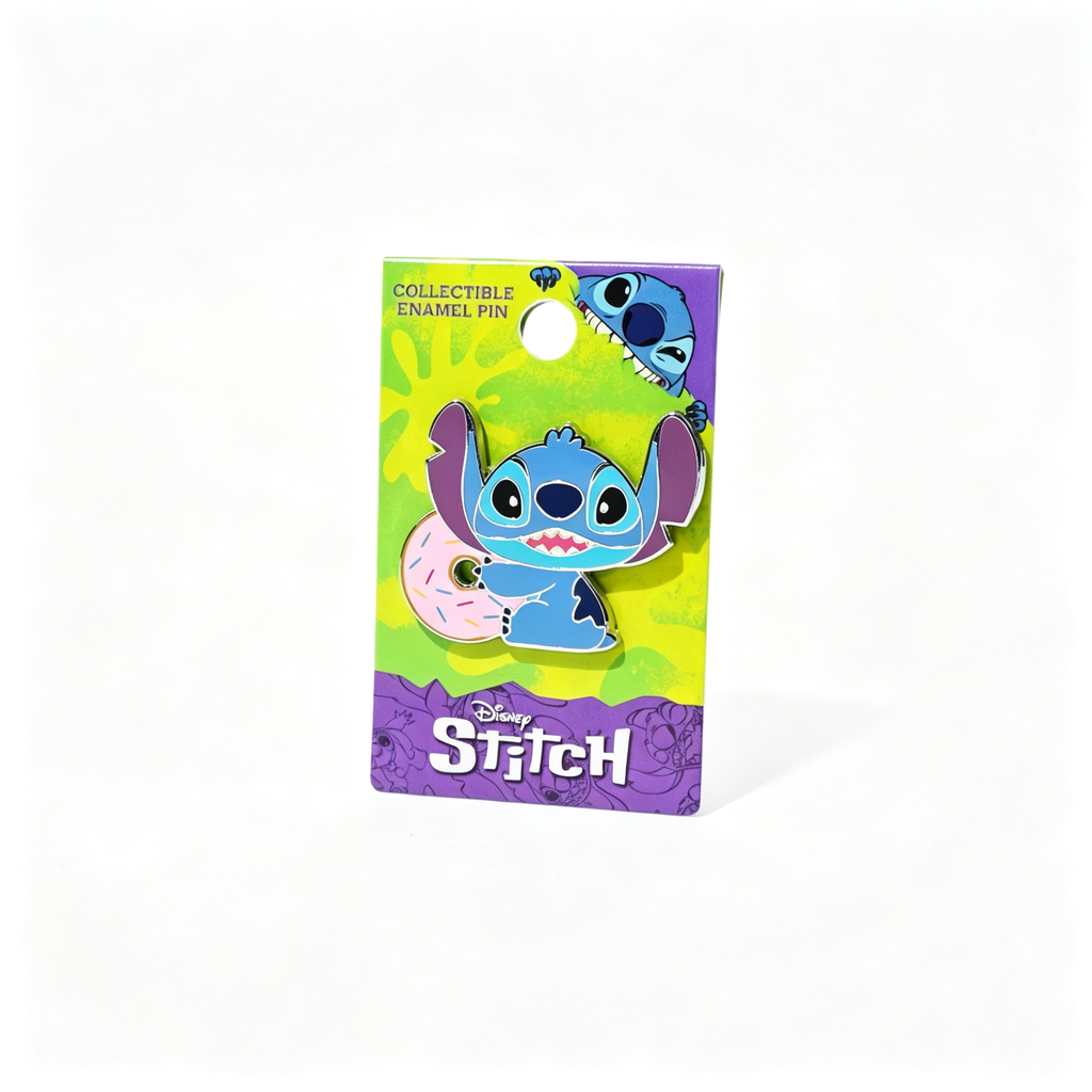 Disney Stitch Brooch - Officially Licensed Zinc Alloy Pin
